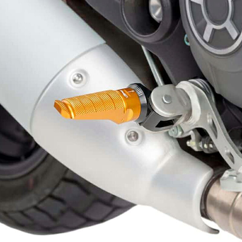 樂天商城 - Puig 6301O RACING FOOTPEGS [GOLD] プーチ ステップバー ローレットタイプ