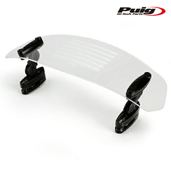 Puig 6375W MULTI-ADJUSTABLE VISOR CLIP-ON [CLEAR] プーチ 多段調整バイザー