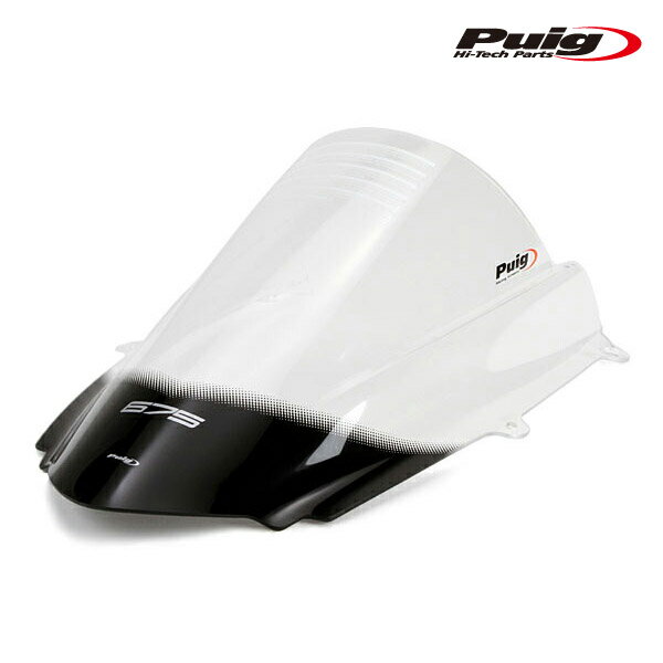 [訳あり35％OFF]Puig 6498W RACING-SCREEN [CLEAR] TRIUMPH DAYTONA 675 (13-17) DAYTONA 675 R (13-17) プーチ スクリーン カウル