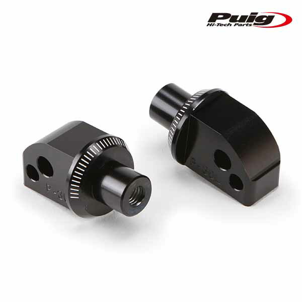 Puig 6647N ADAPTOR PASSENGER FOOTPEG BMW F800GT (13-20) F900R (20-23) F900XR (20-23) R nine T (14-22) プーチ ステップバー アダプター 同乗者側