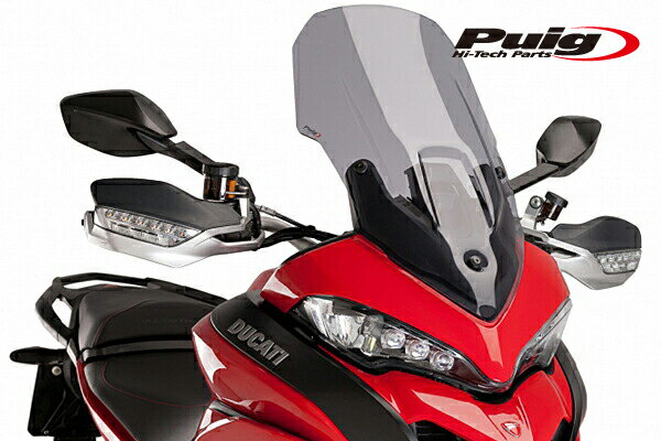 Puig 7623H SCREEN TOURING [SMOKE] DUCATI MULTIESTRADA 950 (17-24) MULTIESTRADA V2/S (22-25) プー..
