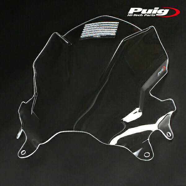 Puig 7642W RACING-SCREEN CREAR SUZUKI GSR250F (15-17) プーチ スクリーン カウル