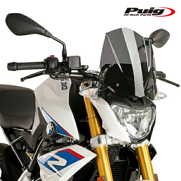 樂天商城 - Puig 8920F NEW GENERATION SPORT [DARK SMOKE] BMW G310R (16-25) プーチ スクリーン カウル