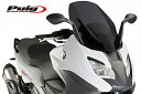 楽天RAMBUTANPuig 9014F SCREEN V-TECH SPORTS [DARK SMOKE] BMW C650SPORT （16-20）プーチ スクリーン カウル