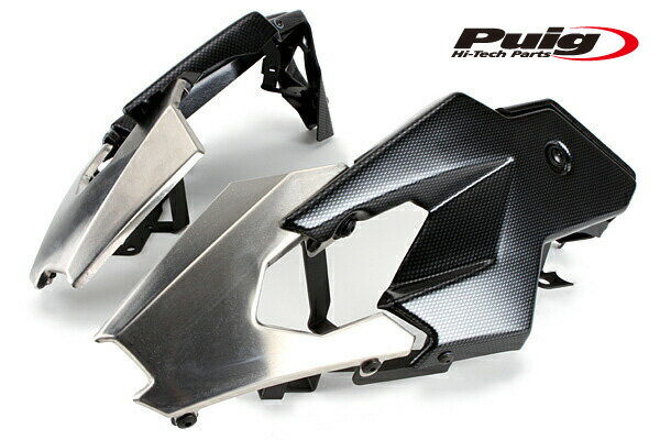 期間限定35 OFF Puig 9152C ENGINE SPOILER CARBON PRINT BMW R1200GS (13-18) プーチ アンダーカウル