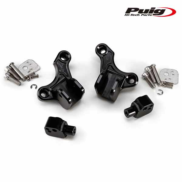 Puig 9484N ADAPTOR RIDER FOOTPEG HONDA X-ADV (17-20) プーチ ステップバー アダプター 運転者側