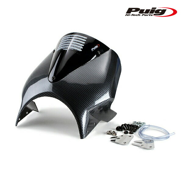 楽天RAMBUTAN[期間限定25％OFF]Puig 9561N RETROVISION [CARBON LOOK/BLACK] BIKINI COWL YAMAHA XSR700 （16-20） XSR700 XTRIBUTE （19-20） XSR900 （16-21） プーチ スクリーン カウル