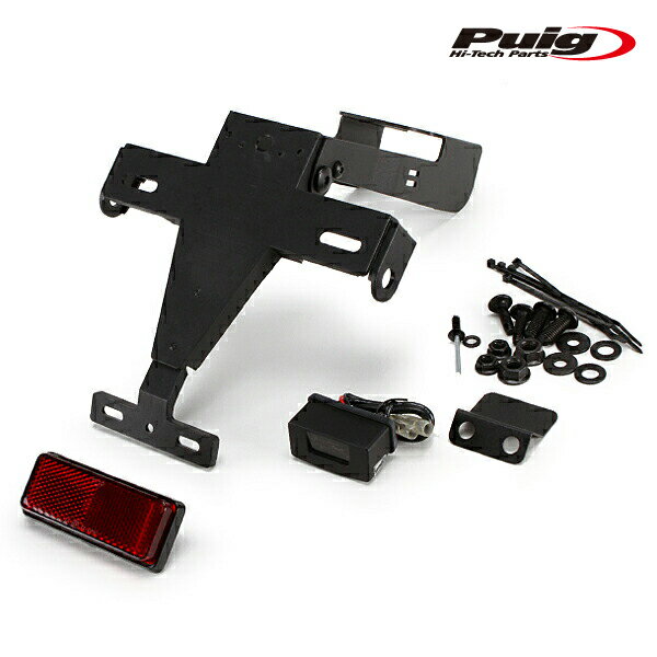 期間限定35 OFF Puig 9629N LICENSE SUPPORTS Kawasaki Ninja 400 (18-23) Z400 (19-23) プーチ フェンダーレス