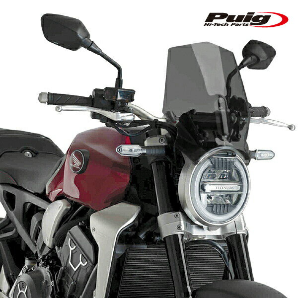 Puig 9748F NEW GENERATION SPORT [DARK SMOKE] HONDA CB1000R NEO SPORTS CAFE (18-20) CB650R NEO SP..
