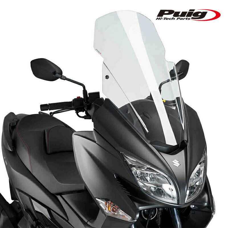 Puig 9973W SCREEN V-TECH LINE TOURING  SUZUKI BURGMAN 400 (17-23) プーチ スクリーン カウル