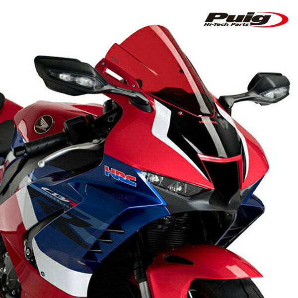 Puig 20313R RACING-SCREEN [RED] HONDA CBR1000RR-R FIREBLADE / SP (20-25) �ס��� �����꡼�� ������