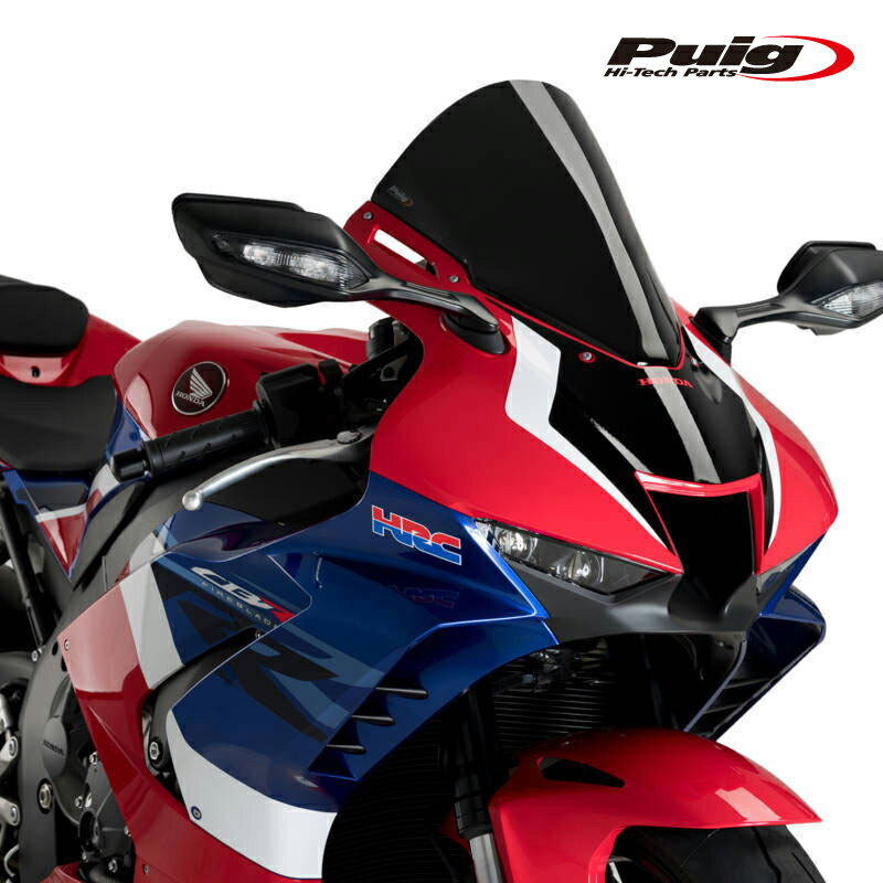 樂天商城 - Puig 20314N RACING-SCREEN [BLACK] HONDA CBR1000RR-R FIREBLADE / SP (20-25) プーチ スクリーン カウル
