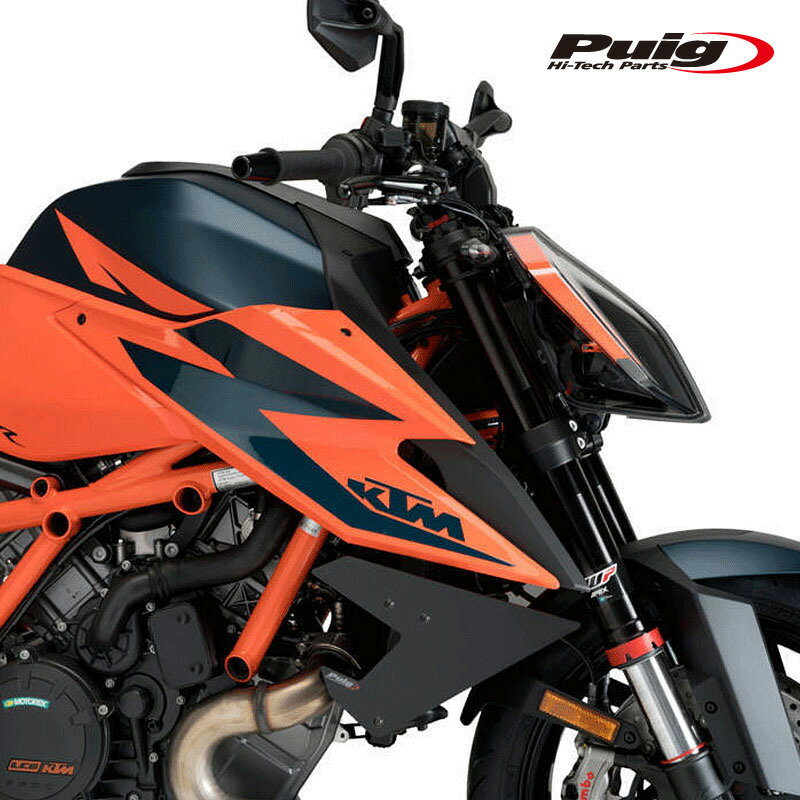 Puig 20462N SIDE SPOILER WINGLET [BLACK] KTM 1290 SUPERDUKE R (20-24) R EVO (22-23) プーチ カウ..
