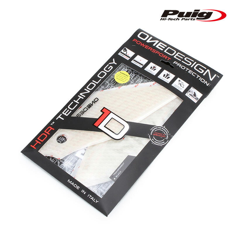 Puig 20604W SPECIFIC SIDE TANK PADS YAMAHA YZF-R1 (20-23) YZF-R1M (20-23) CLEAR プーチ サイドタンクパッド