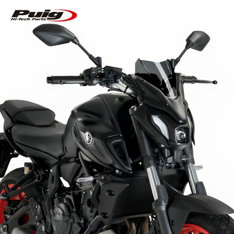 Puig 20618F NEW GENERATION SPORT [DARK SMOKE] YAMAHA MT-07 (21-22) プーチ スクリーン カウル