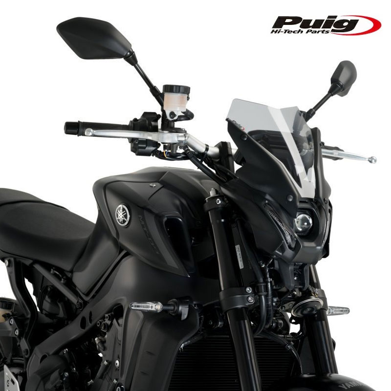 Puig 20644H NEW GENERATION SPORT [SMOKE] YAMAHA MT-09 (21-23) MT-09 SP (21-23) プーチ スクリーン カウル