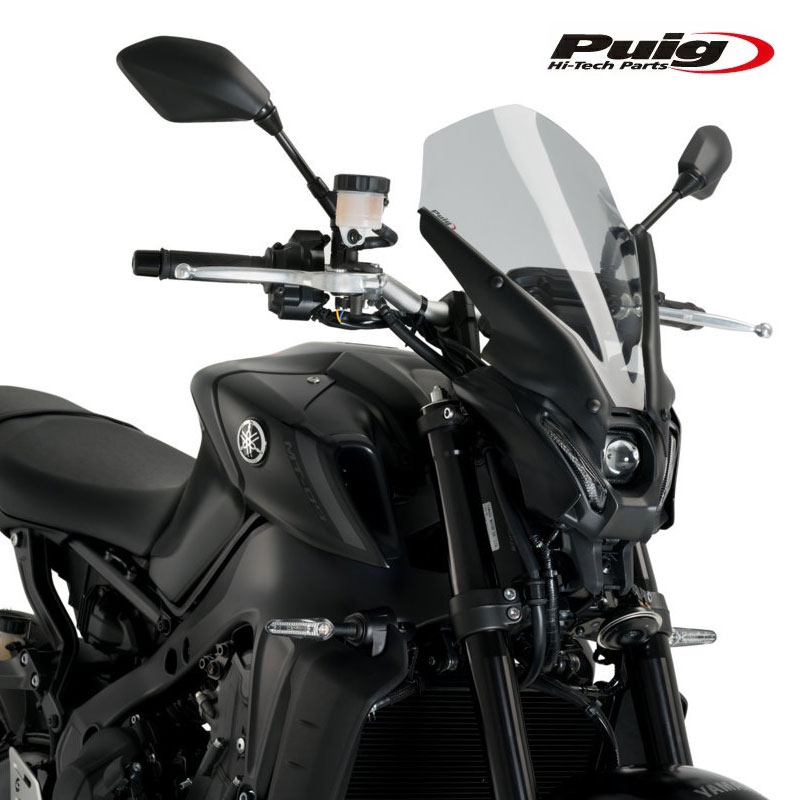 Puig 20645H NEW GENERATION TOURING SMOKE YAMAHA MT-09 (21-23) MT-09 SP (21-23) プーチ スクリーン カウル