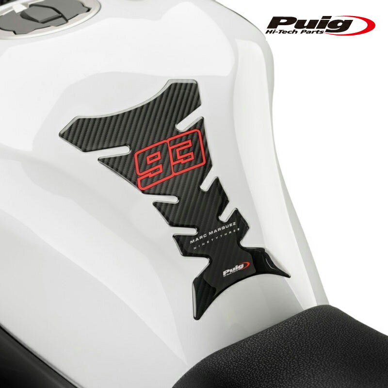 楽天RAMBUTANPuig 20682C TANK PADS Marc Marquez collaboration [93] 汎用 [CARBON LOOK] プーチ タンクパッド