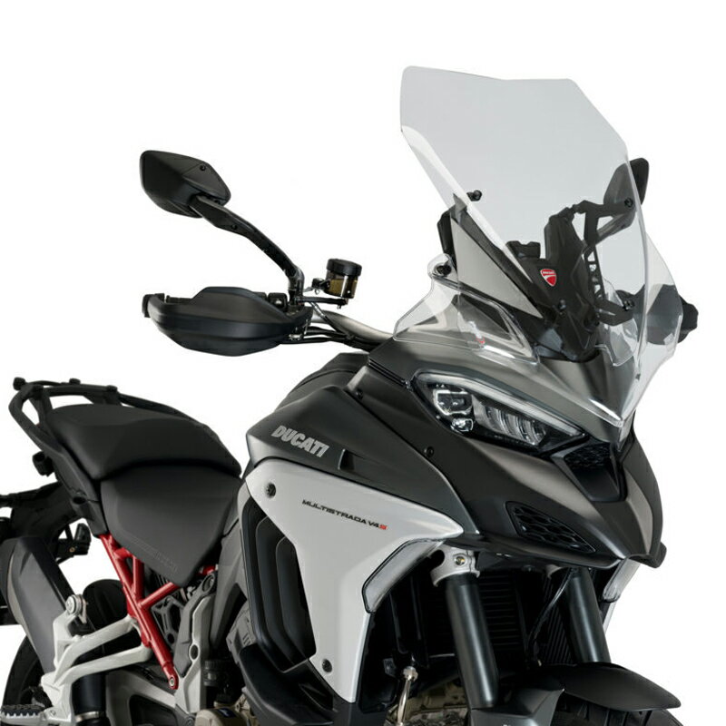 Puig 20728W SCREEN TOURING [CLEAR] DUCATI MULTISTRADA V4 (21-25) MULTISTRADA V4S (21-25) プーチ スクリーン カウル