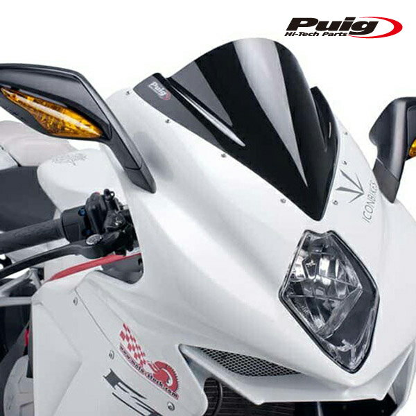 樂天商城 - Puig 5651N RACING-SCREEN [BLACK] MV AGUSTA F3 675 (12-20) F3 800 (14-23) プーチ スクリーン カウル