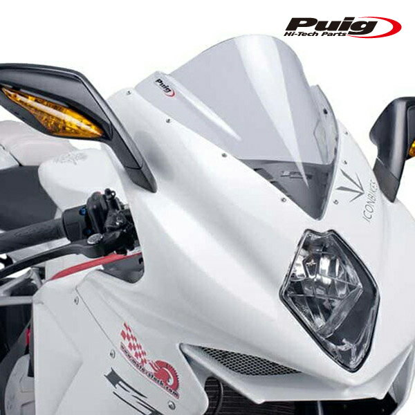 Puig 5651W RACING-SCREEN [CLEAR] MV AGUSTA F3 675 (12-20) F3 800 (14-23) プーチ スクリーン カウル