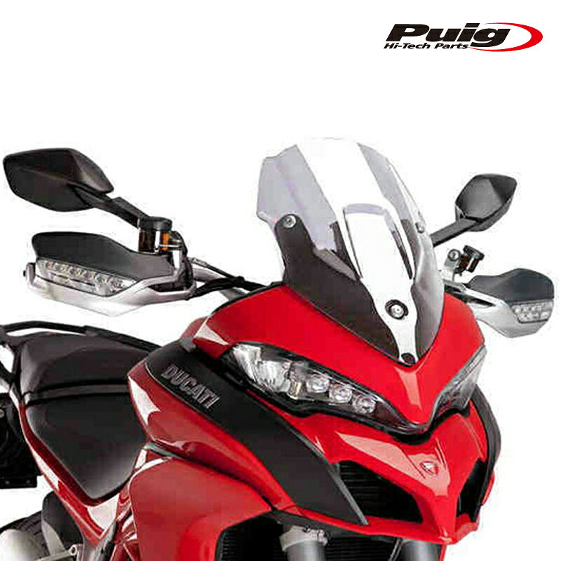 Puig 7622W RACING SCREEN [CLEAR] DUCATI MULTISTRADA 950(17-25) MULTISTRADA1200/S (15-17) プーチ スクリーンカウル