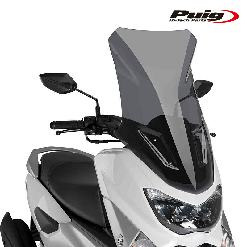Puig 8121F SCREEN V-TECH TOURING [DARK SMOKE] YAMAHA NMAX 125 (15-20) プーチ スクリーン カウル