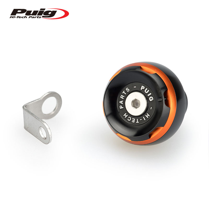 Puig 20348T OIL CAP TRACK M16×P1.5 [ORANGE] オイルキャップ トラック