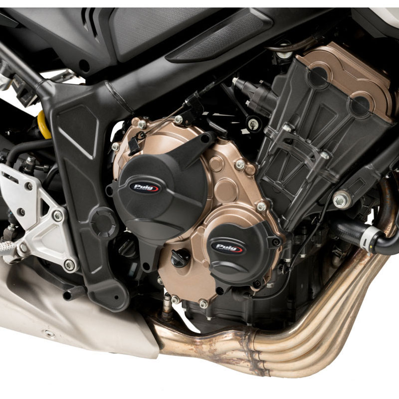 Puig 20625N ENGINE PROTECTOR COVER  HONDA CBR650R (19-20) CB650R NEO SPORTS CAFE (19-20) プーチ エンジン プロテクター カバー