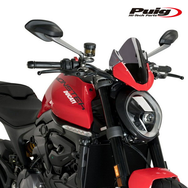 Puig 20688F RACING-Sport SCREEN  DUCATI MONSTER 937 (21-23) MONSTER 937 PLUS (21-23) プーチ スクリーン カウル