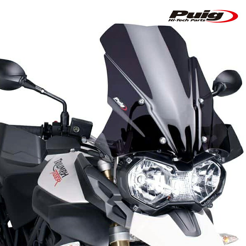 Puig 5652F NEW GENERATION TOURING [DARK SMOKE] TRIUMPH TIGER 800(11-14) TIGER 800 XC(11-17) TIGER 800 XCA/XCX(15-17) プーチ スクリーン カウル