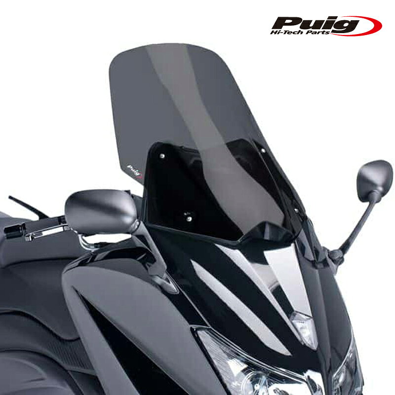 Puig 6260F SCREEN V-TECH TOURING [DARK SMOKE] YAMAHA TMAX530(12-15) プーチ スクリーン カウル