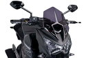 Puig 6401F NEW GENERATION SPORT DARK SMOKE Kawasaki Z800 (13-16) Z800E (13-16) プーチ スクリーン カウル