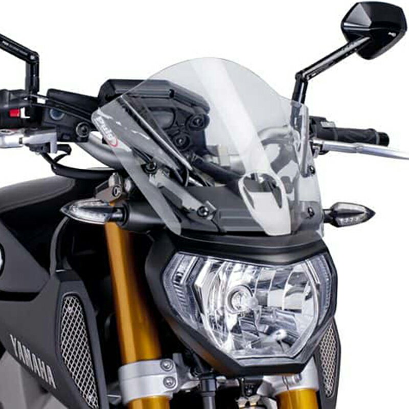 Puig 6859W NEW GENERATION SPORT [CLEAR] YAMAHA MT-09 (13-16) プーチ スクリーン カウル ショートタイプ