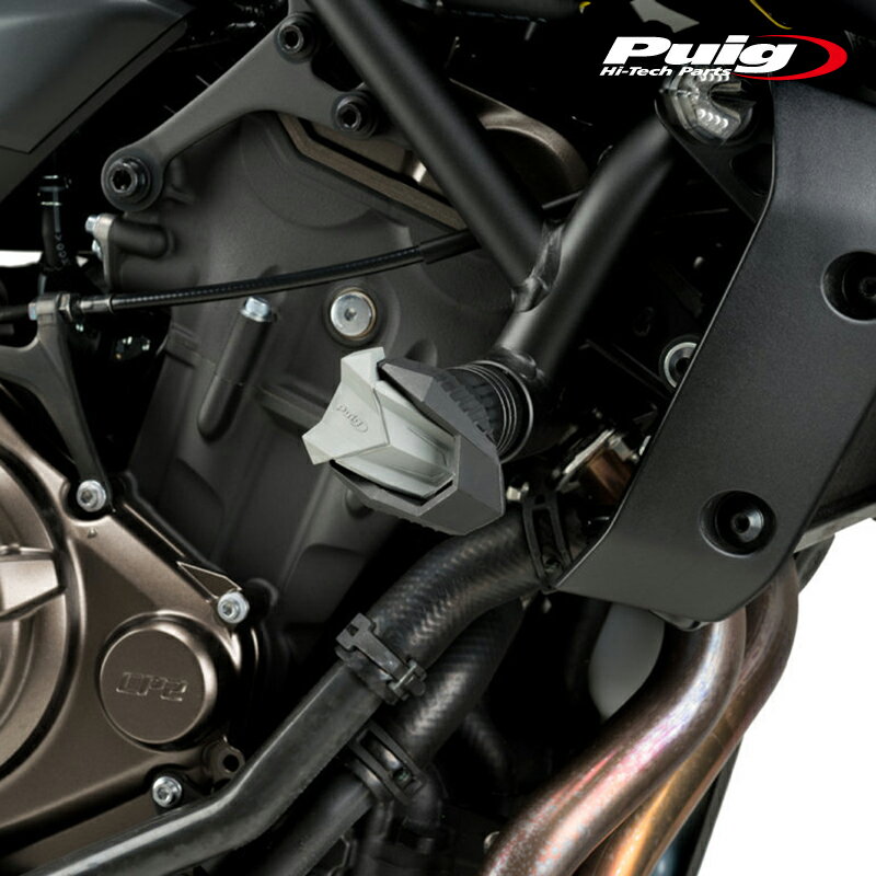 Puig 7064N FRAME SLIDERS [R19] YAMAHA MT-07 (14-24) MT-07 TRACER (16-17) TRACER 7 (21-25) TRACER 7 GT (21-25) プーチ フレームスライダー