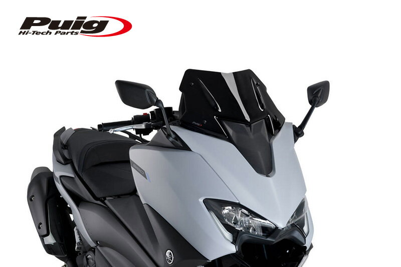 Puig 9423N SCREEN V-TECH SUPERSPORT [BLACK] YAMAHA TMAX530 (17-19) TMAX530 DX (17-19) TMAX530 SX..