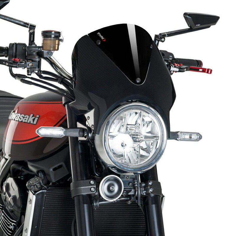 樂天商城 - Puig 024CN WINDSHIELD VISION [BLACK]Kawasaki Z900RS SE (22-25)Z900RS (18-25)プーチ スクリーン カウル