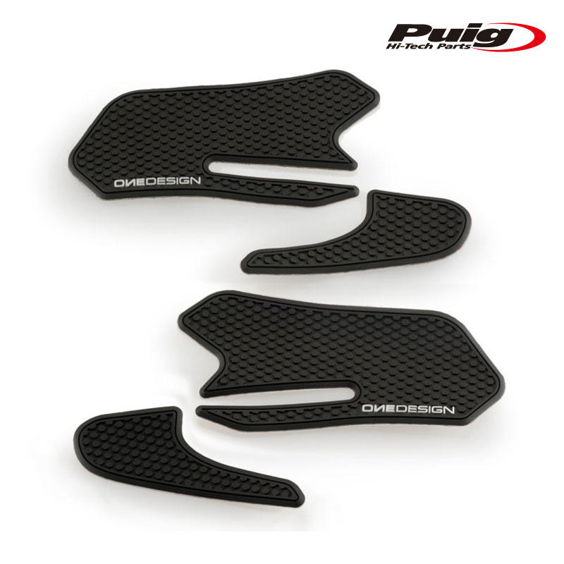 Puig 20066N SIDE TANK PADS【BLACK】DUCATI 899PANIGALE (14-15) 959PANIGALE (16-20) 1199PANIGALE (12-14) 1299PANIGALE/S (15-17) プーチ サイドタンクパッド