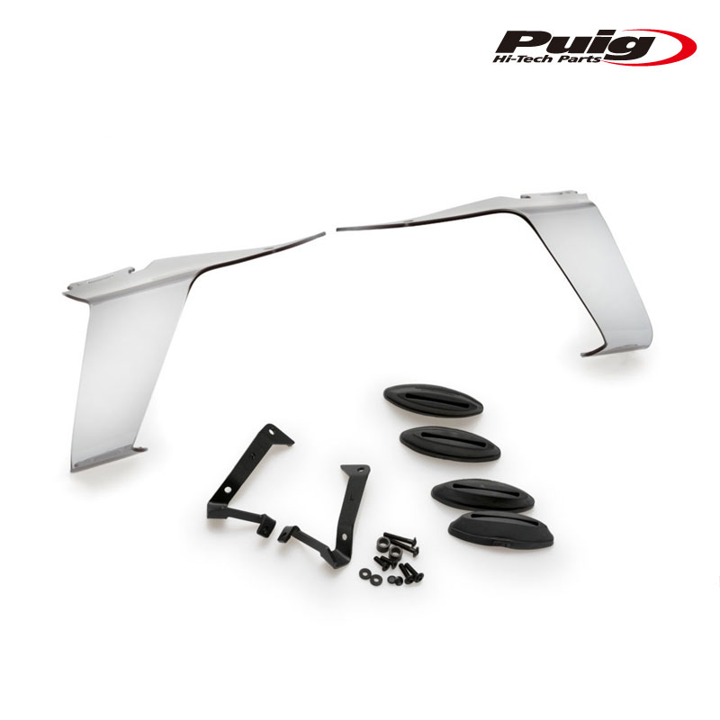 [訳あり35％OFF]Puig 20522W FRONTAL SPOILER GP [CLEAR] BMW S1000RR (19-23) プーチ カウル サイドカバー