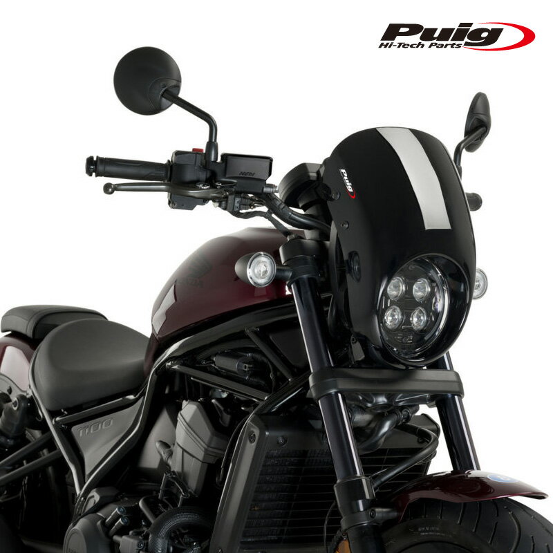 Puig 21090J SEMIFARINGS ANARCHY  HONDA CMX1100 REBEL (20-22) プーチ セミフェアリング