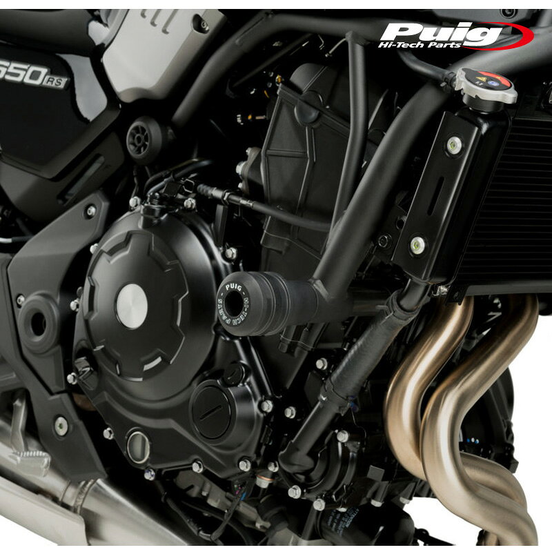 Puig 21118N FRAME SLIDERS [Vintage 2.0] Kawasaki Z650RS (22-25) プーチ フレームスライダー