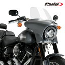 Puig 21236W HIGH ROAD SCREEN TOURING CLEAR Harley Davidson SOFTAIL SPORT GLIDE FLSB (18-23) プーチ スクリーン カウル