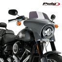 [期間限定25%OFF]Puig 21340F HIGH ROAD SCREEN SPORT [DARK SMOKE] Harley Davidson SOFTAIL SPORT GLIDE FLSB (18-23) プーチ スクリーン カウル