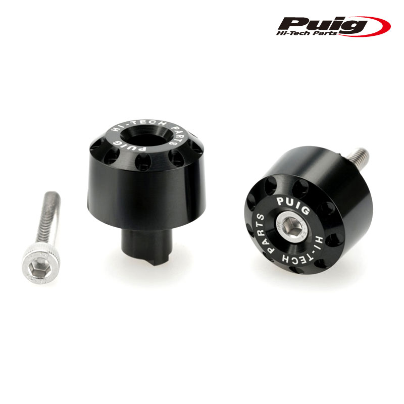 Puig 20440N SHORT BAR ENDS WEIGHTS [BLACK] KAWASAKI Ninja 650 (20-25) Ninja 7 HYBRID (24-25) Z650 (20-25) プーチ バ―エンド ショート