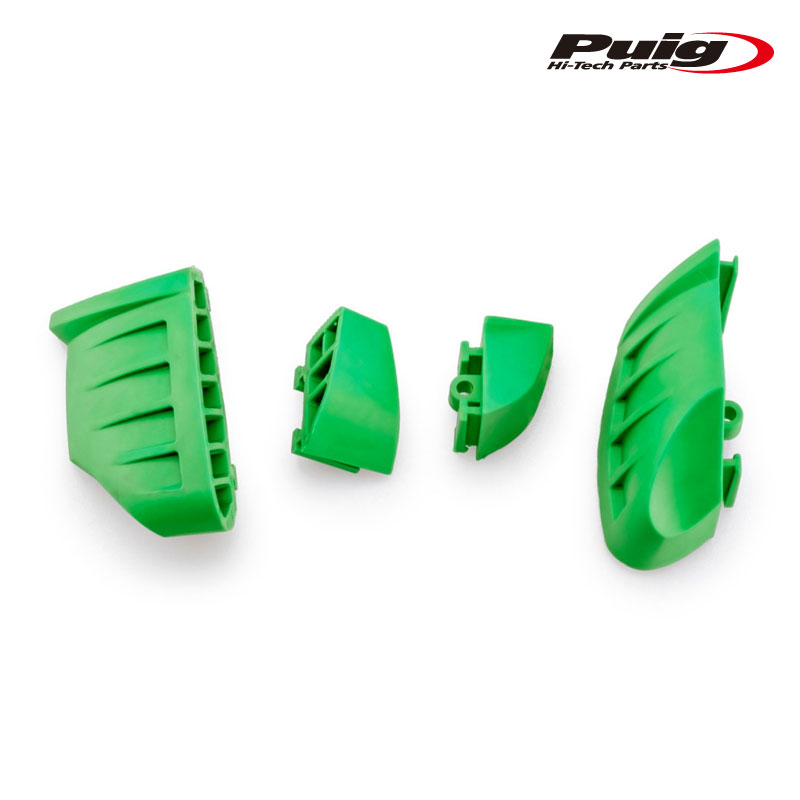 Puig 20872V FRAME SLIDERS SPARES [GREEN] 汎用 プーチ フレームスライダー Pro 2.0 リペアラバー