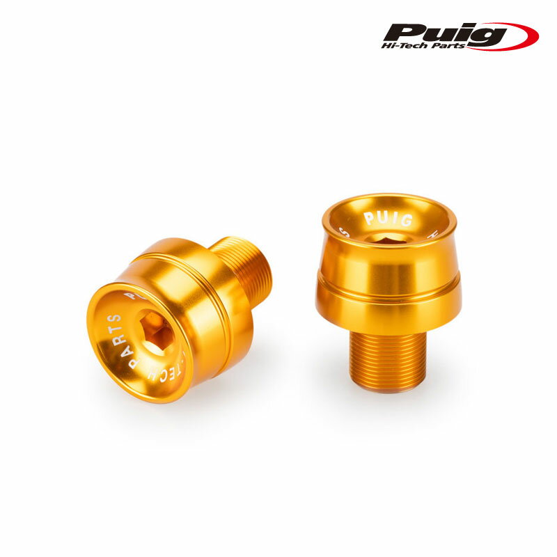 Puig 21014O SPEED BAR END [GOLD] Kawasaki ZX-10R (04-05) Ninja ZX-6R (07-08) ハンドルバーエンド プーチ