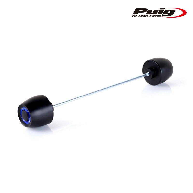 Puig 21277N PHB19 FRONT AXLE SLIDER[BLACK] TRIUMPH TIGER 1200 GT (22-24) プーチ フロント アクス..