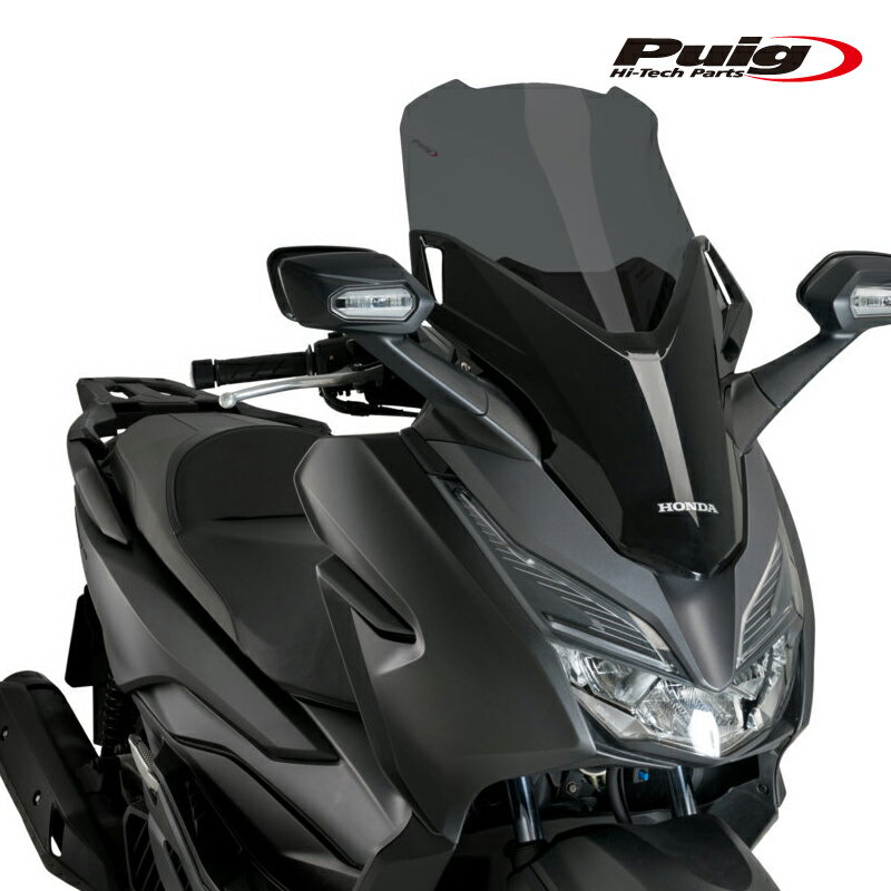 Puig 21319F SCREEN V-TECH LINE SPORT [DARK SMOKE] HONDA FORZA125 (18-20) FORZA300 (18-20) FORZA250 (18-20) プーチ スクリーン カウル