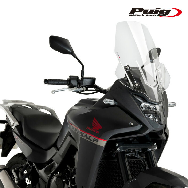 Puig 21656W TOURING SCREEN [CLEAR] HONDA XL750 TRANSALP (23-24) プーチ スクリーン カウル