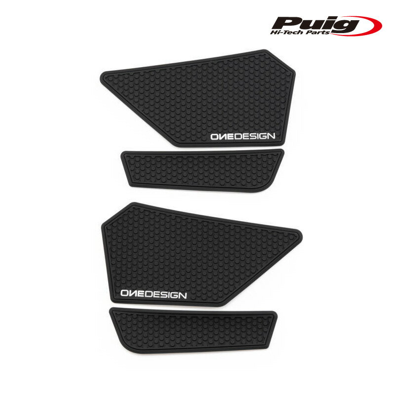 Puig 21681N SIDE TANK PADS [BLACK] BMW F900XR (20-23) プーチ サイド タンクパッド